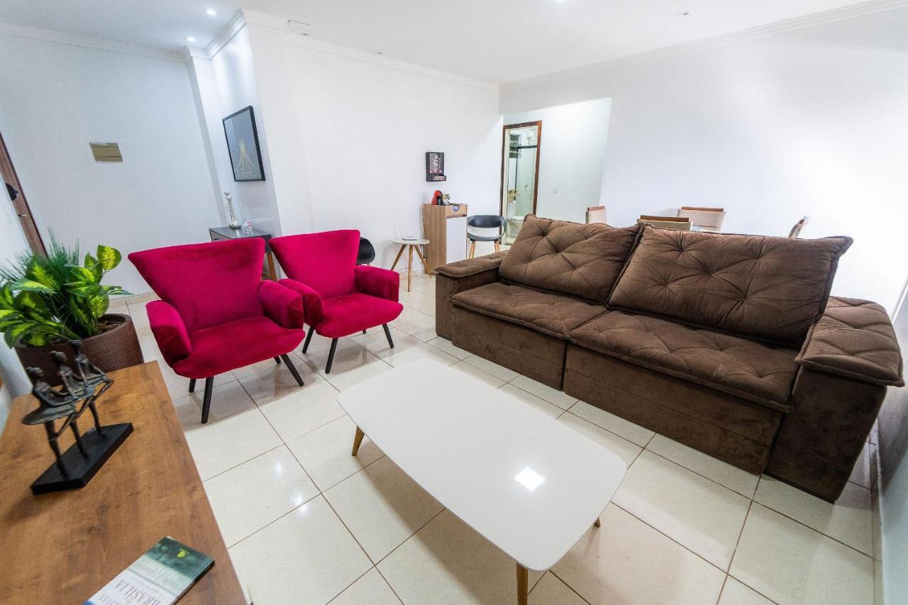 Ap 85M2 , 2Qts Com Suite , Estacionamento, Cozinha Completa , Wi-Fi 500Mb , Jr Catito Brasilia Bagian luar foto