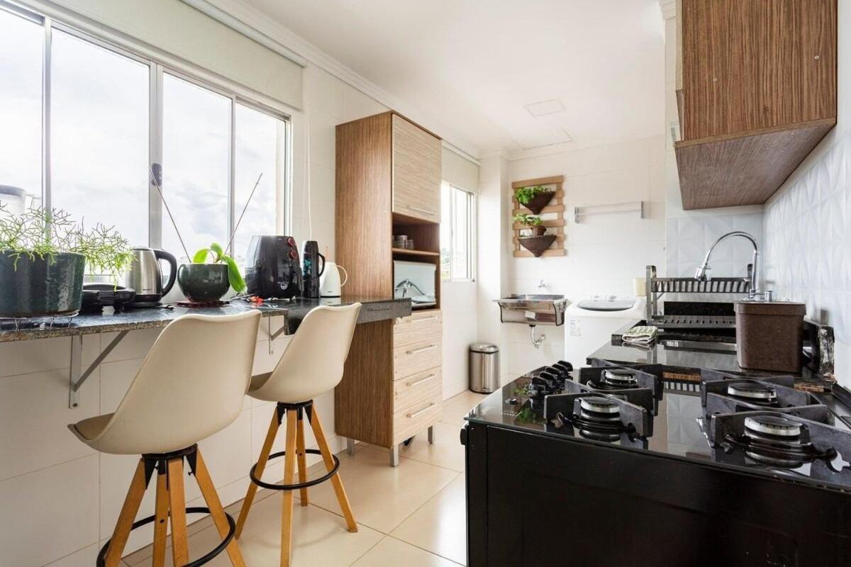 Ap 85M2 , 2Qts Com Suite , Estacionamento, Cozinha Completa , Wi-Fi 500Mb , Jr Catito Brasilia Bagian luar foto